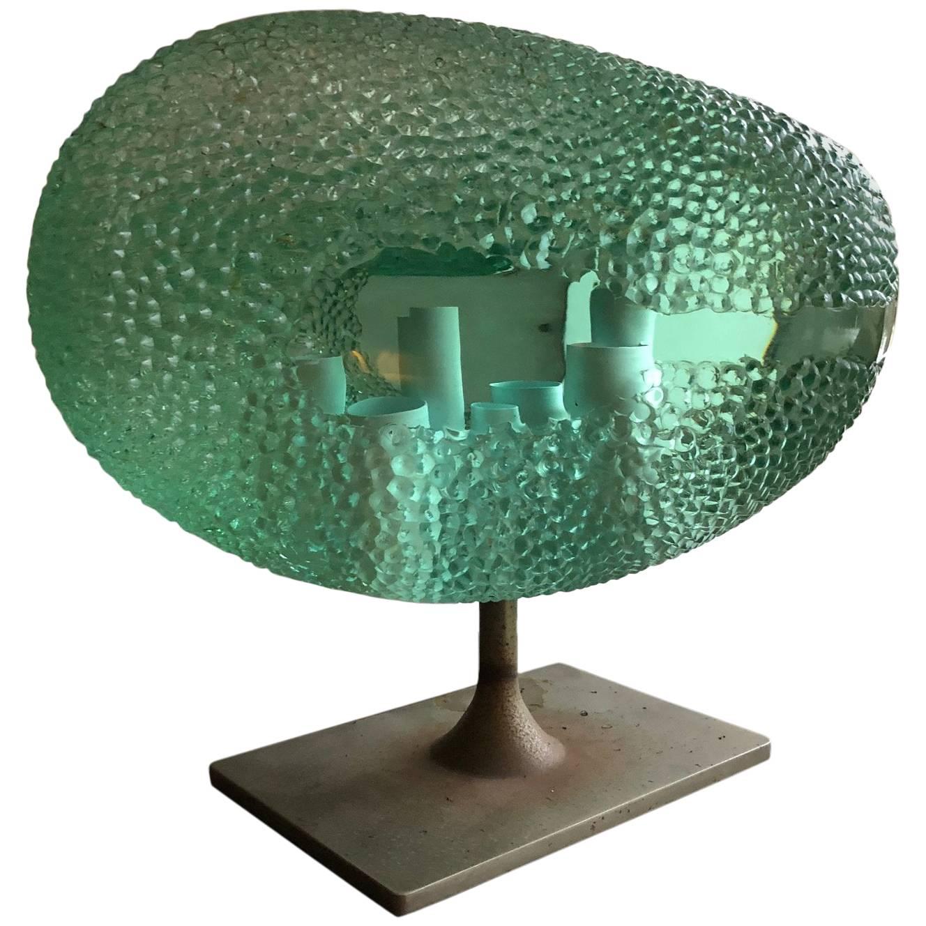 Rara escultura de Luciano Vistosi, firmada y fechada en 1968