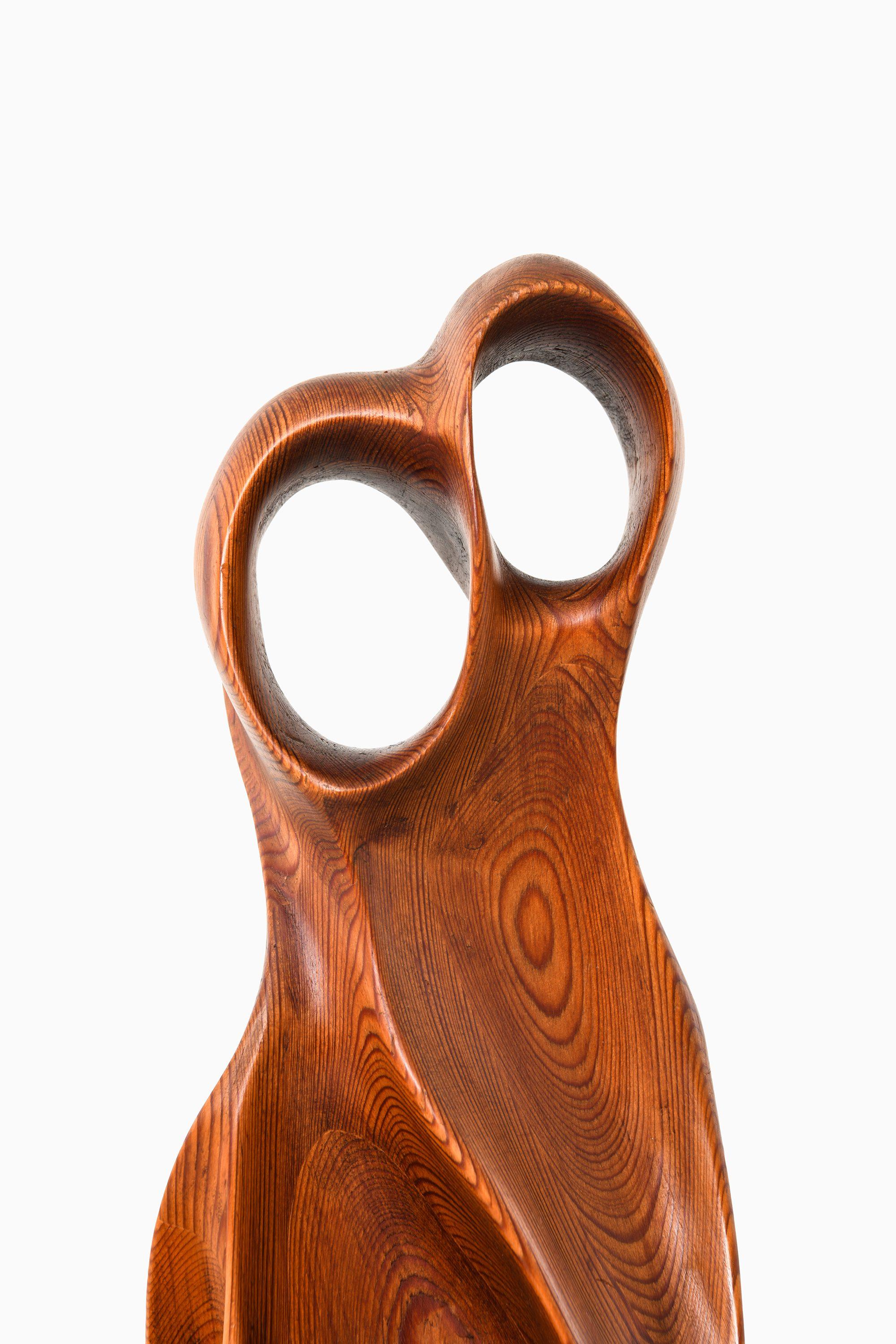 Rare Sculpture in Pine by Johnny Mattsson, 1950's

Additional Information:
Material: Pine
Style: Mid century, Scandinavian
Produced by Johnny Mattsson in Sweden
Dimensions (W x D x H): 18 x 12 x 32 cm
Condition: Good vintage condition, with minor