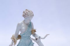 Raro modelo de escultura "Gespielen" de Karl Tutter