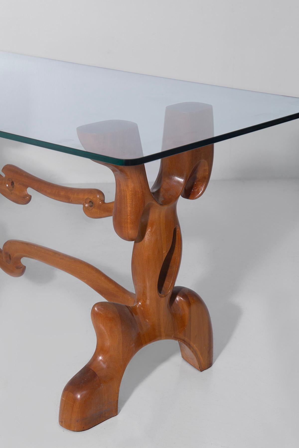 Rara mesa de comedor esculpida por Paul Laszlo, PUBLICADA Moderno de mediados de siglo en venta