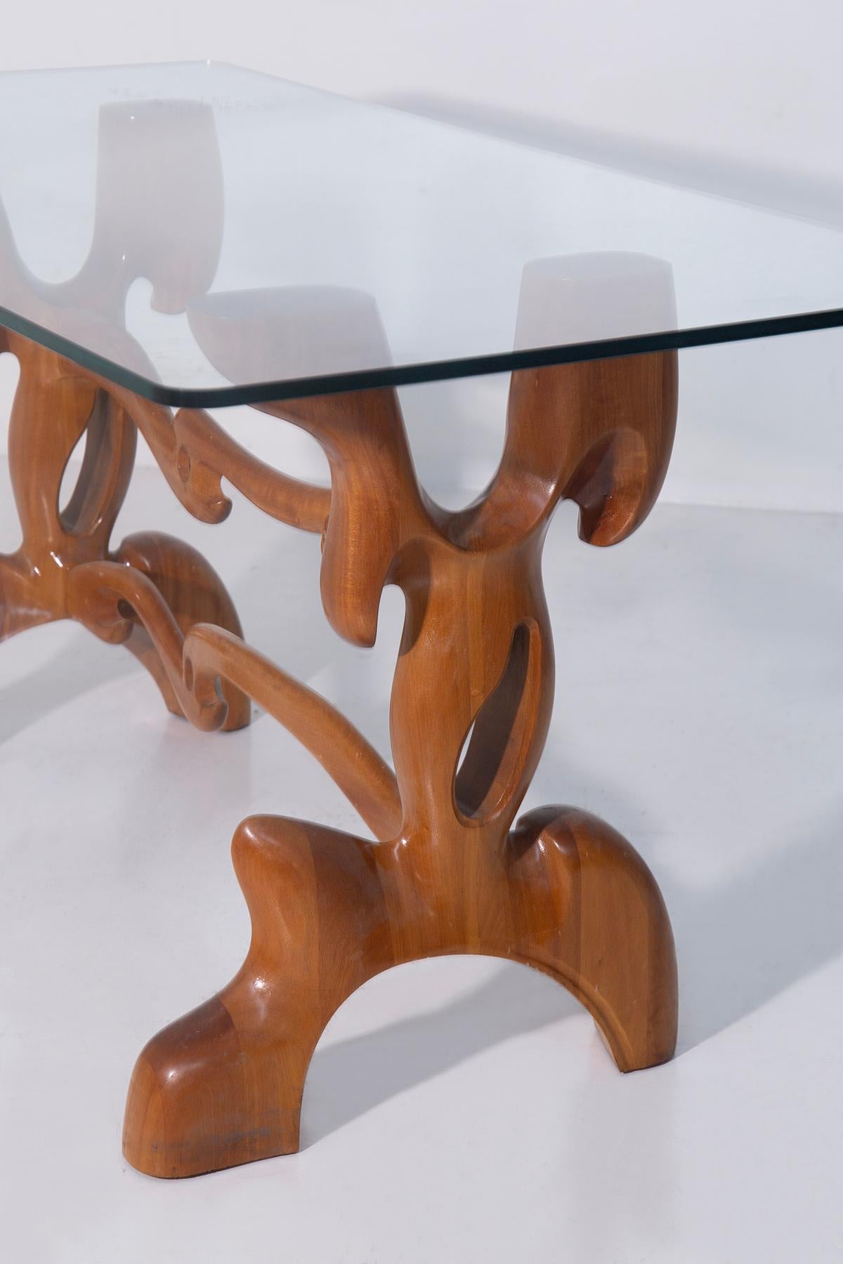 Rara mesa de comedor esculpida por Paul Laszlo, PUBLICADA en venta 1