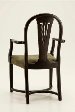Rare Secessionist to Art Deco Bentwood Armchair by Thonet, circa 1910