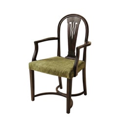 Rare Secessionist to Art Deco Bentwood Armchair by Thonet, circa 1910