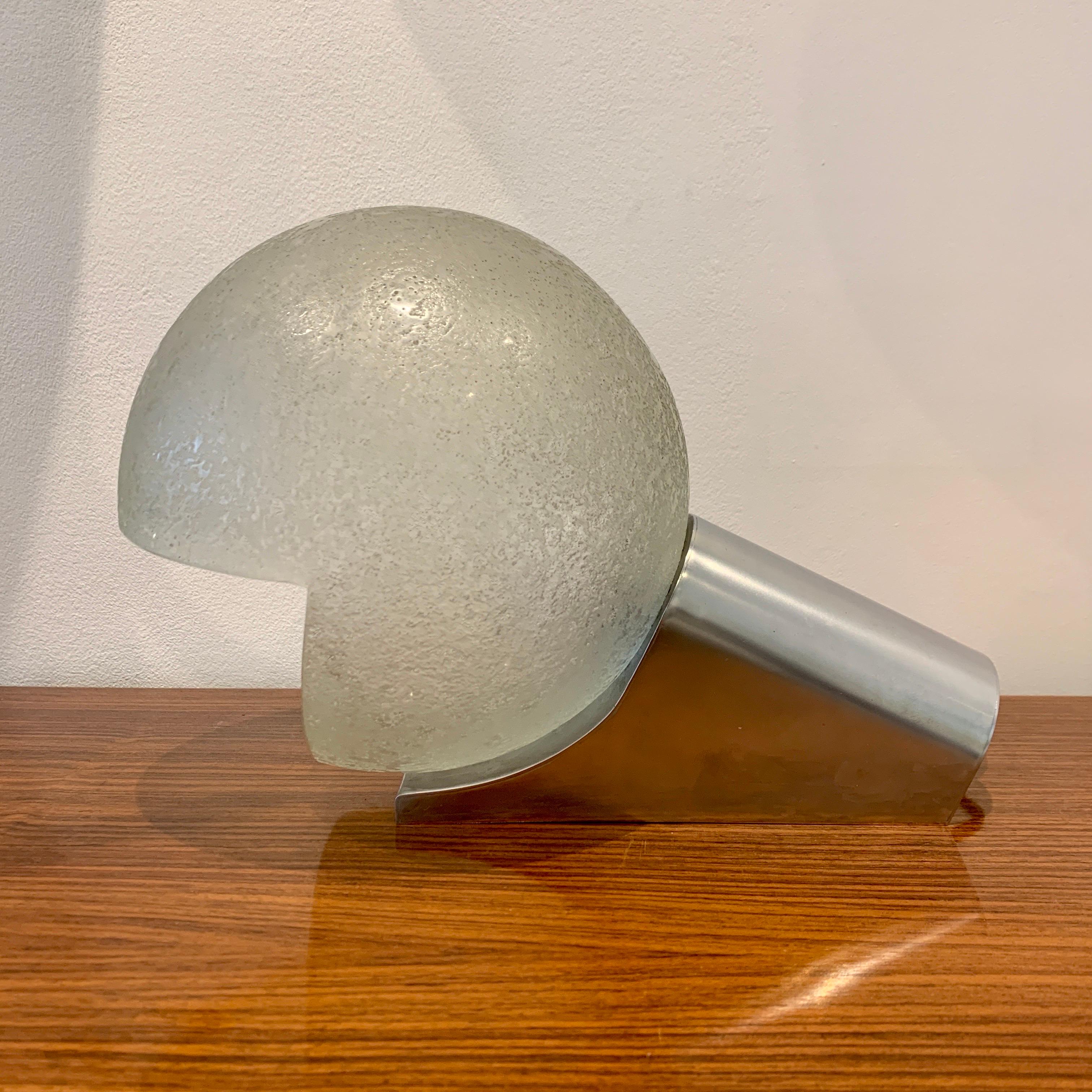 Lampes de table modernes du milieu du siècle dernier en verre de Murano vert gravé à l'acide par Seguso. en vente 2