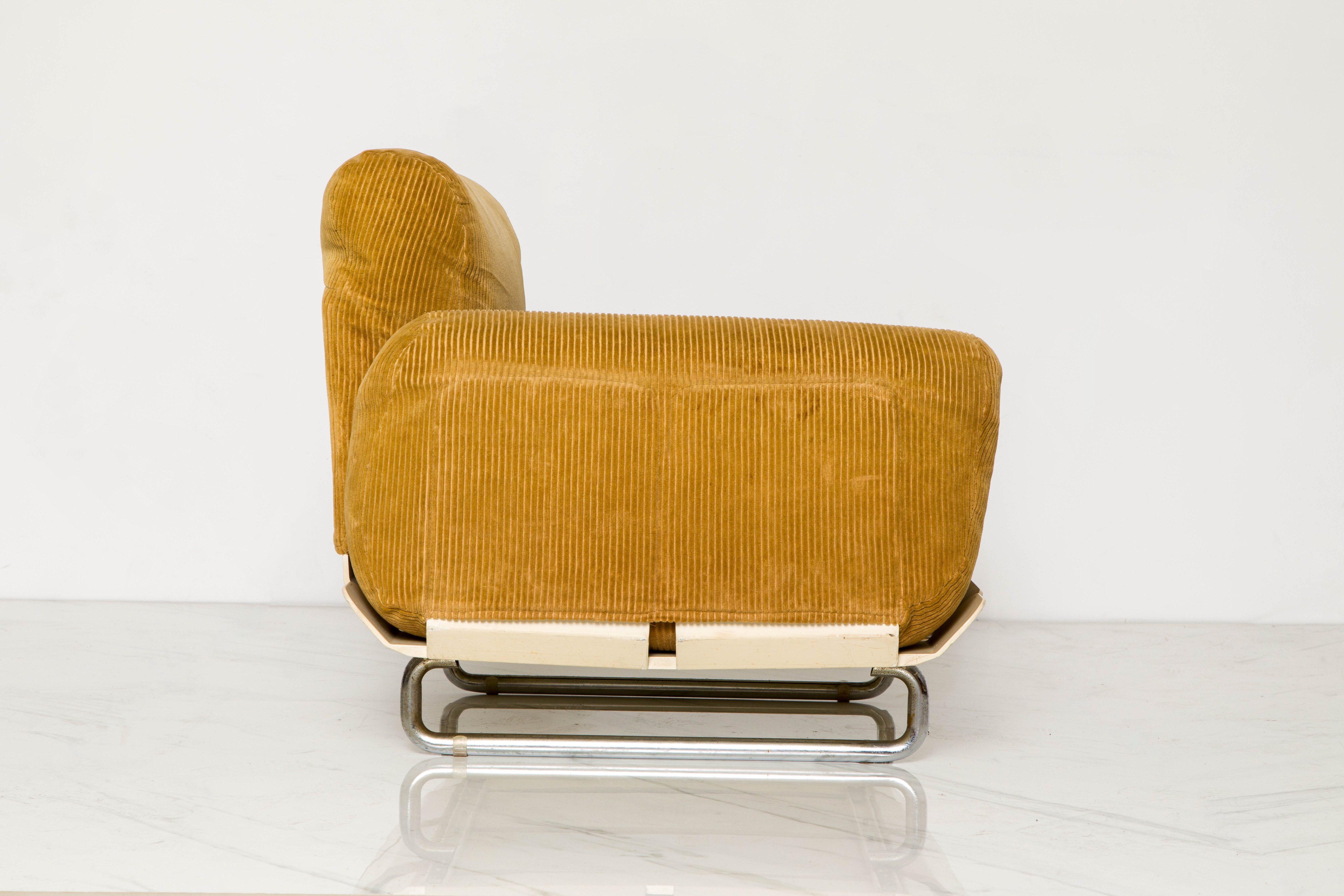 Rare 'Senzafine' Lounge Chairs by Eleonore Riva for Zanotta, 1969, Signed 4