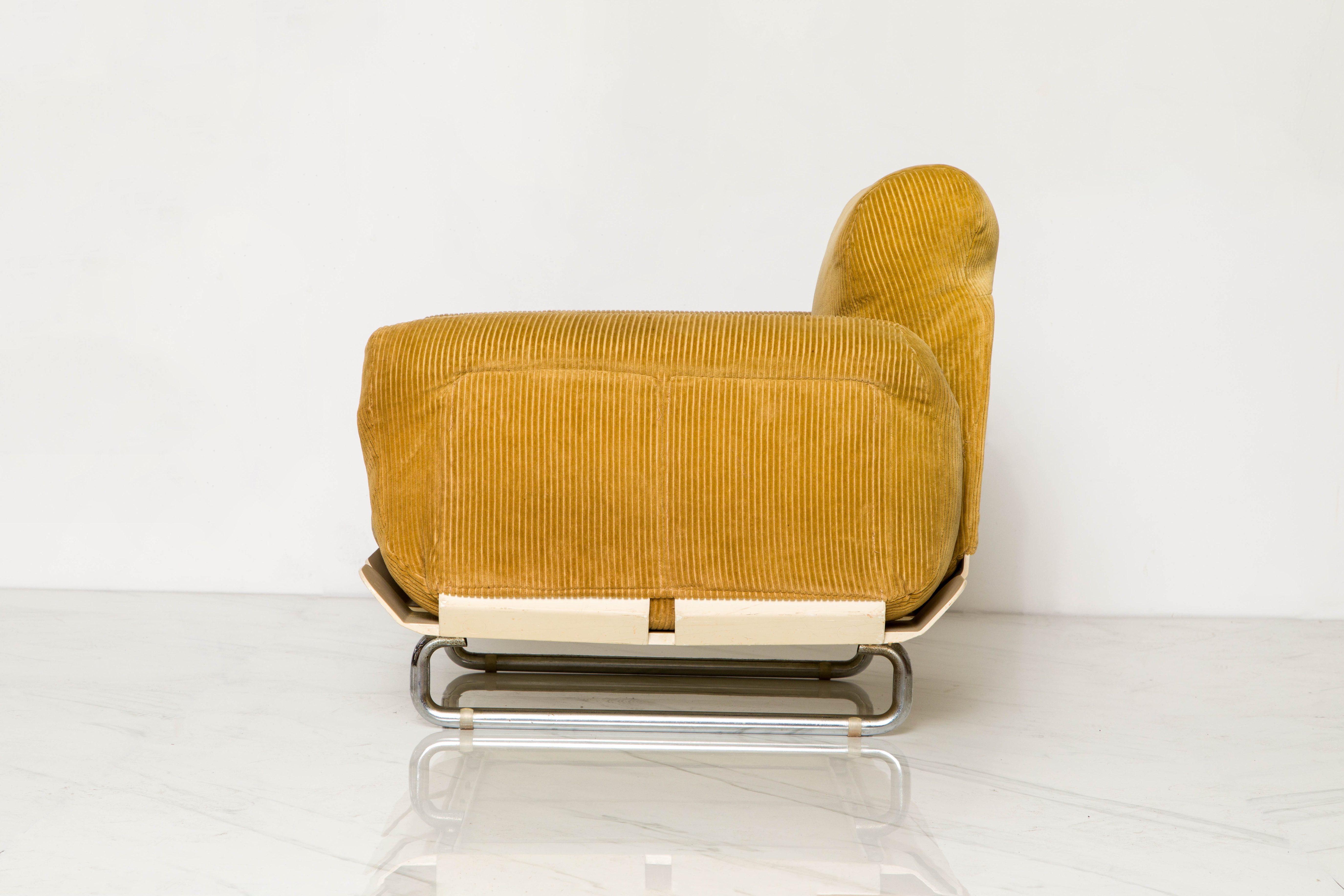 Rare 'Senzafine' Lounge Chairs by Eleonore Riva for Zanotta, 1969, Signed 8