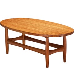 Vintage Rare Sergio Rodrigues for ISA Bergamo 'Sheriff' Coffee Table in Solid Pine