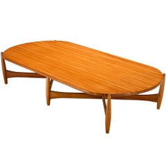 Sergio Rodrigues für ISA Bergamo 
Sheriff
 Niedriger Mitteltisch aus massiver Kiefer