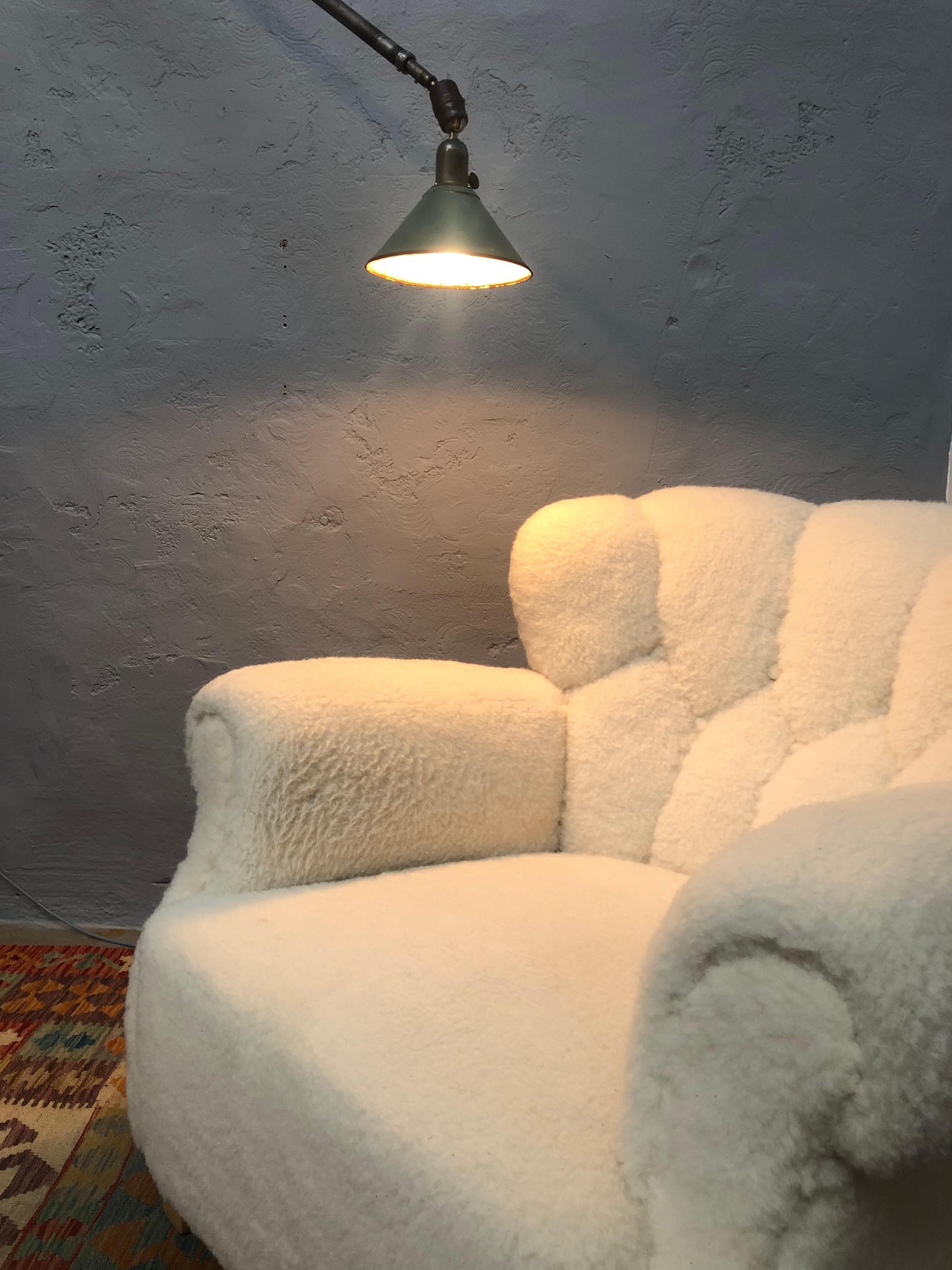 Rare Series 1 Antique Triplex Industrial Lamp by Johan Petter Johansson for ASEA en vente 3