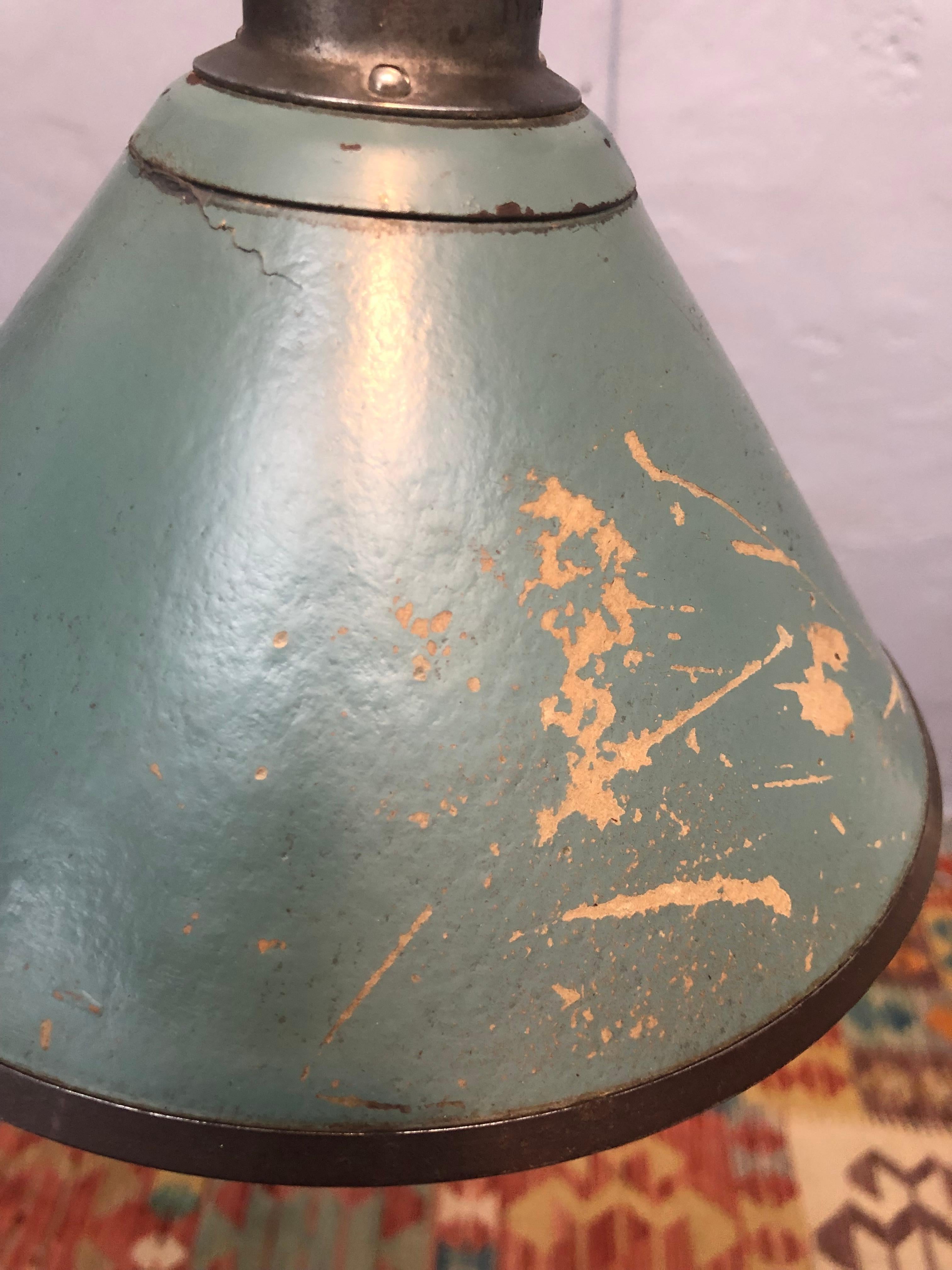 Rare Series 1 Antique Triplex Industrial Lamp by Johan Petter Johansson for ASEA en vente 5