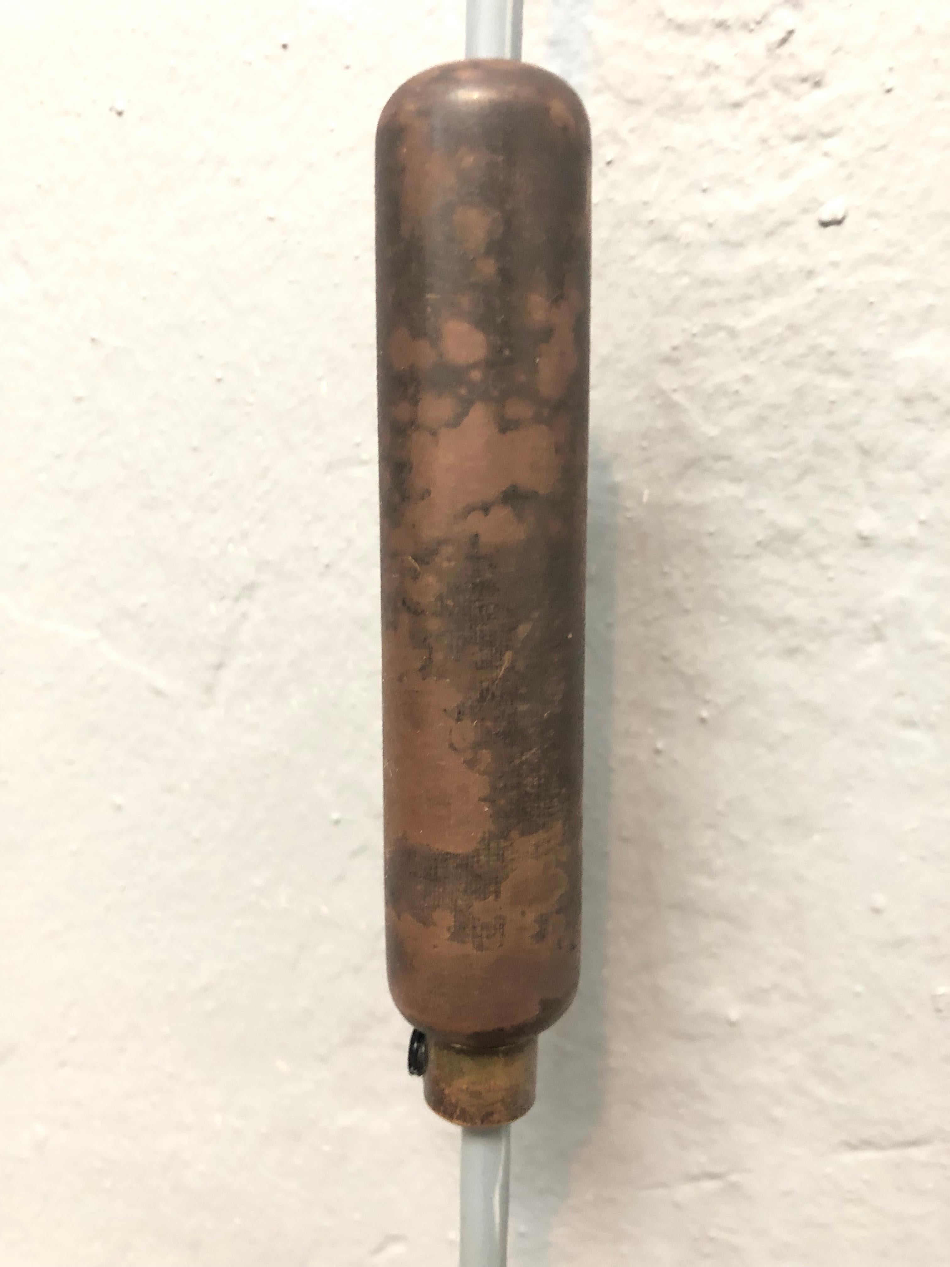 Seltene antike Triplex-Industrielampe aus der Serie 1 von Johan Petter Johansson für ASEA, selten (Frühes 20. Jahrhundert)