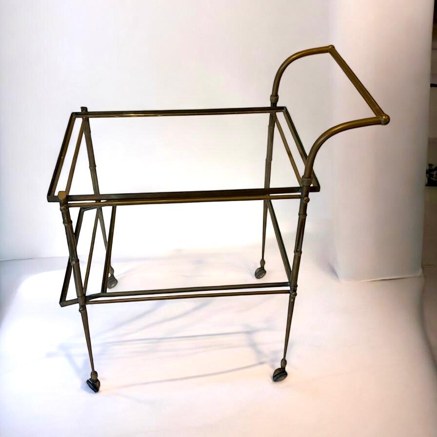 Mesa de servir rara Bambú de imitación Italiano en venta