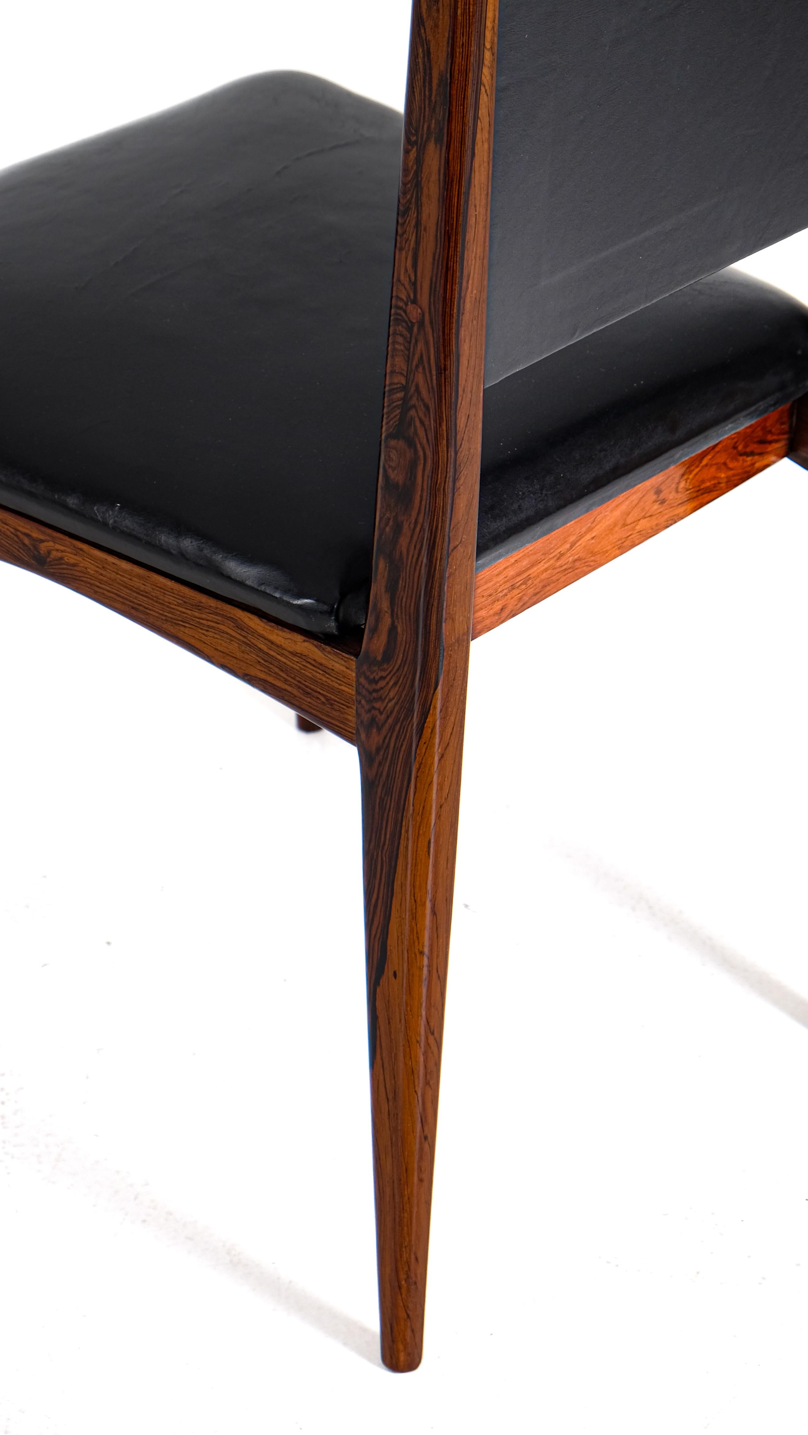 Rare set of 10 Jean Gillon dining chairs, Brazil, 1960s For Sale 2
