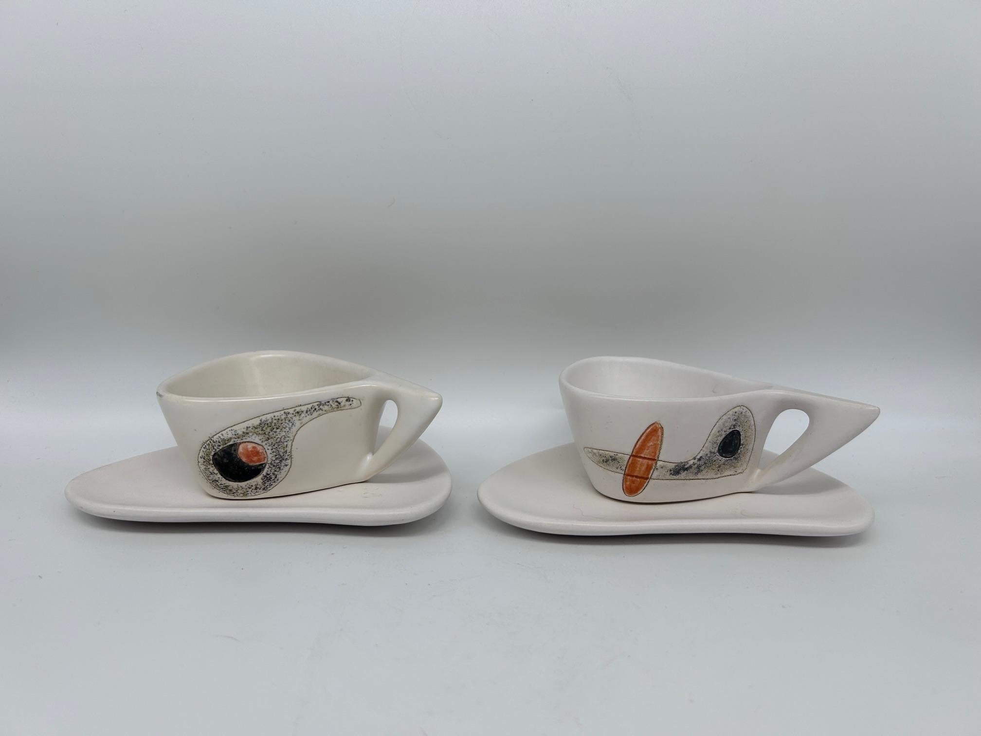 rare set of  11 cups from Peter and Denise Orlando  In Good Condition For Sale In Brooklyn, NY