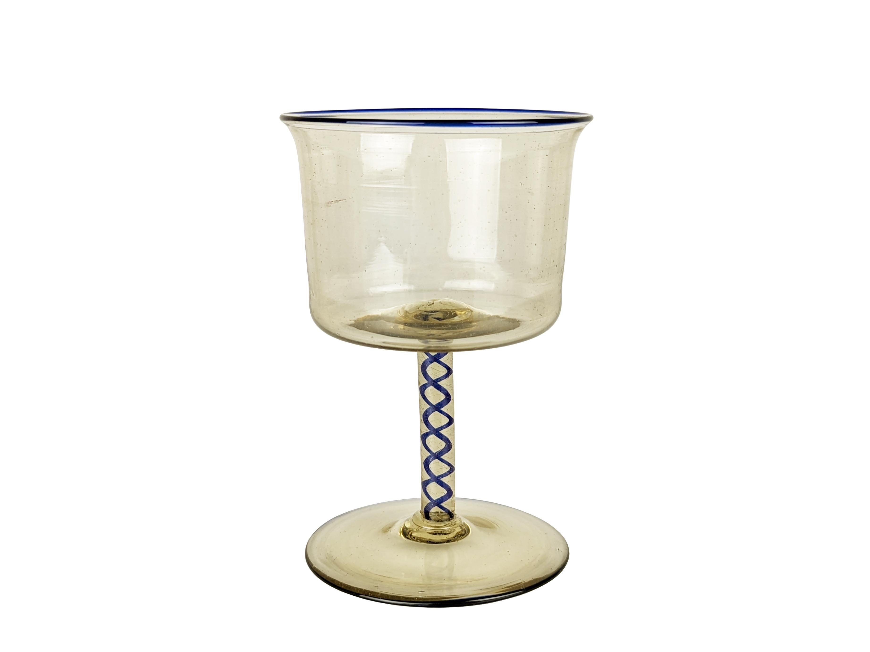 Ensemble rare de 18 gobelets en verre de Murano par Vittorio Zecchin pour Pauly & Co, années 1930 en vente 7