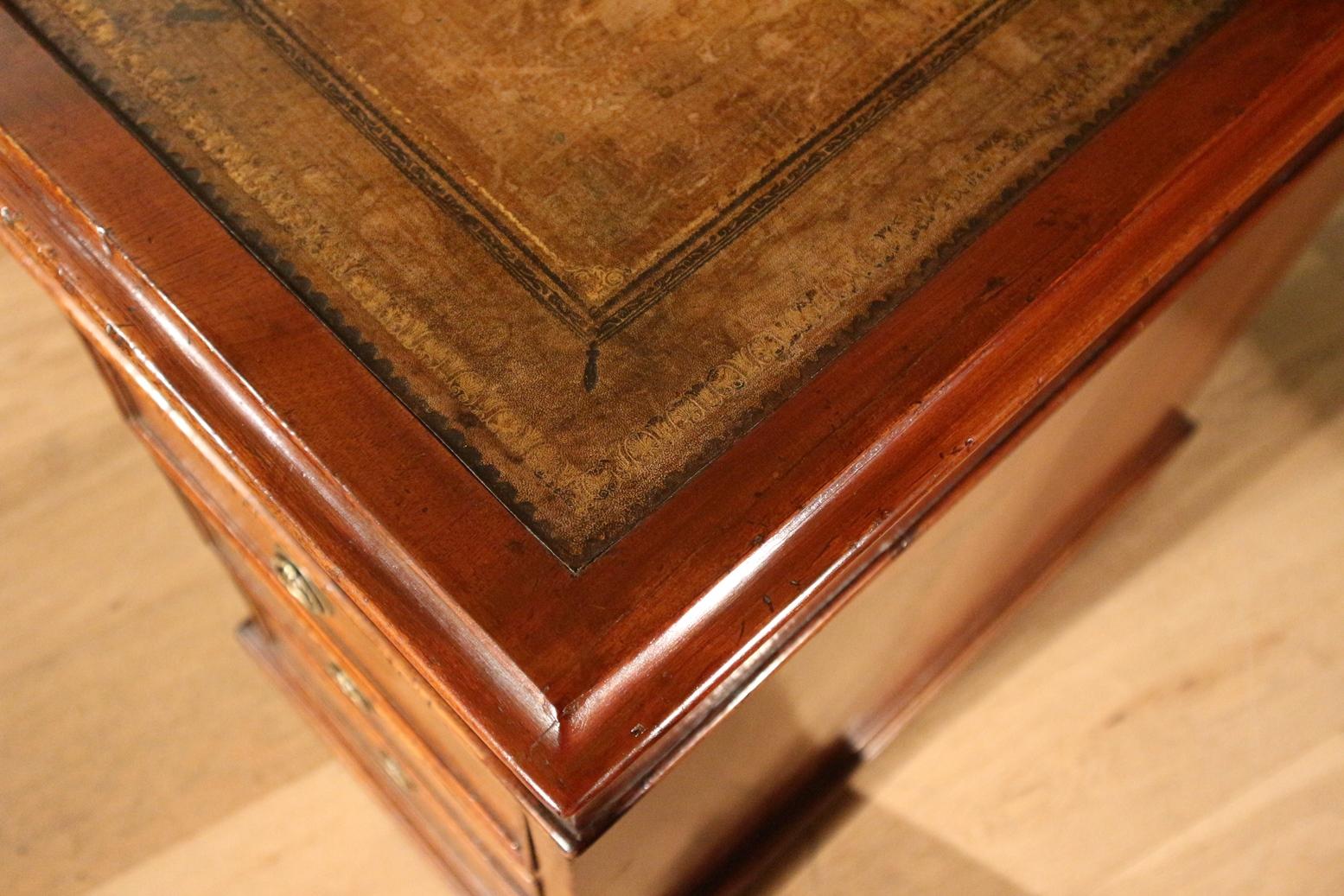 Mahogany Rare Set of 19th Century Identical Georgian Desks