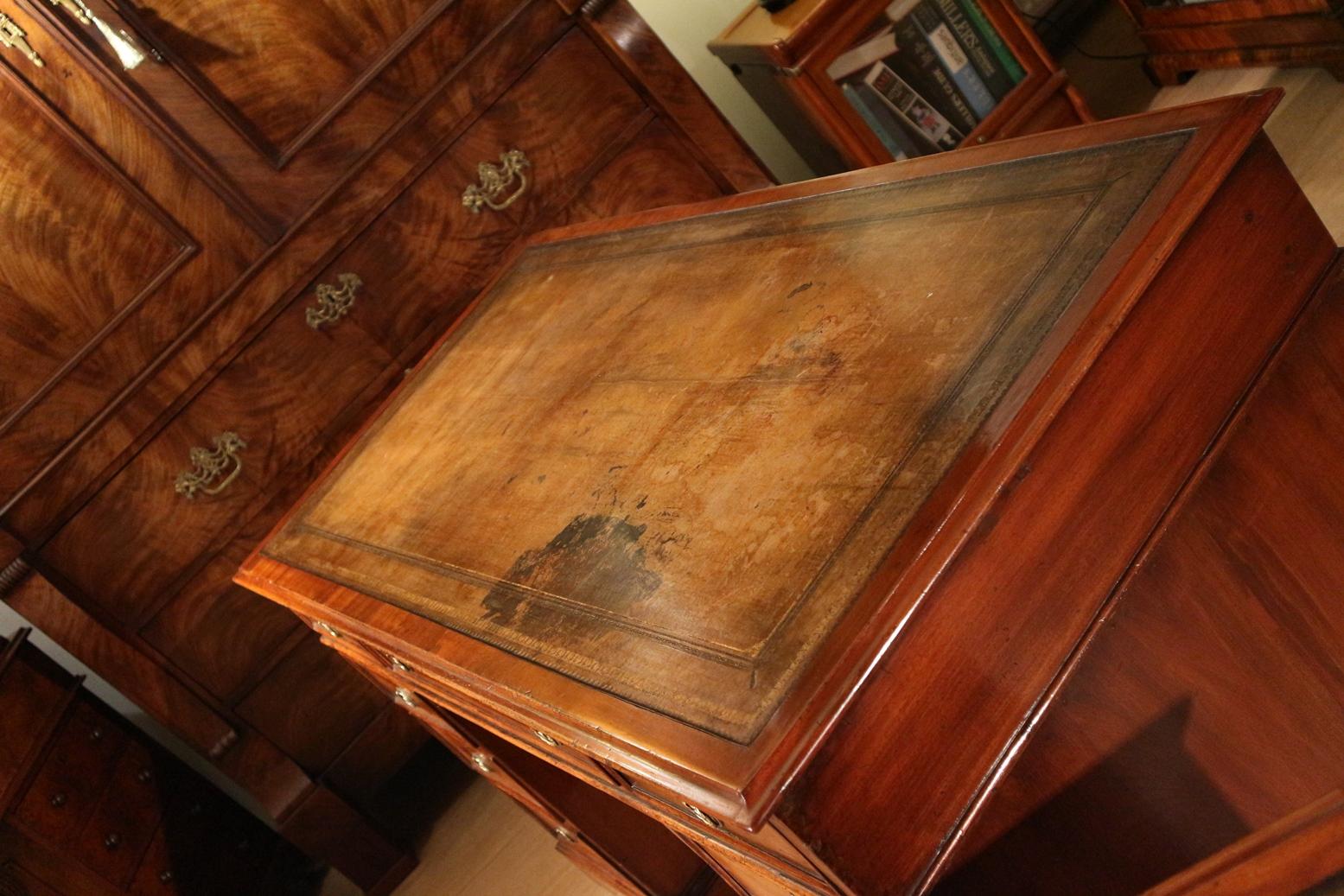 Rare Set of 19th Century Identical Georgian Desks 1