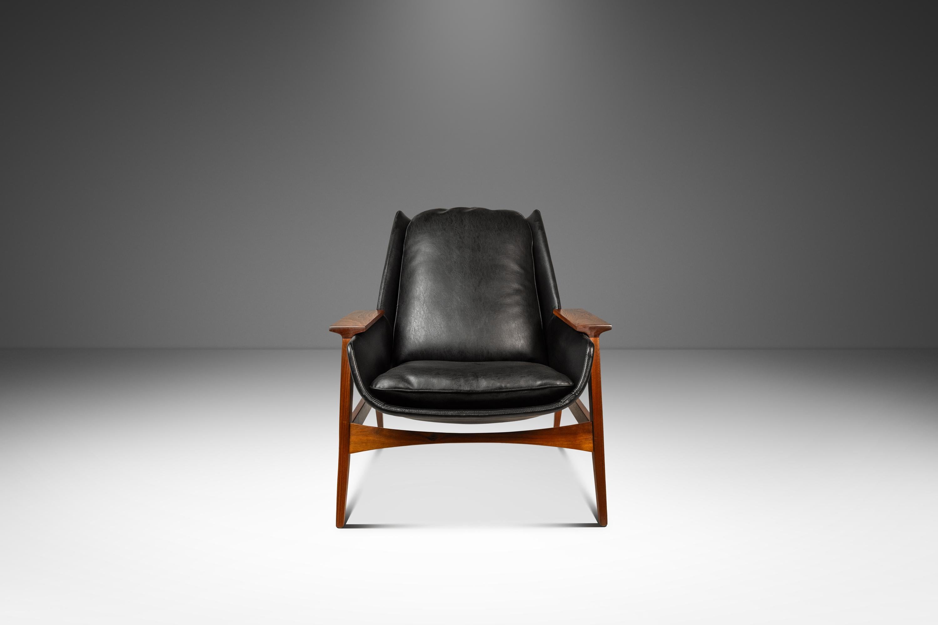 Rare Set of 2 Model 800 Malabar Chairs by Abitz for Galloway's, USA, c. 1959 (Moderne der Mitte des Jahrhunderts) im Angebot