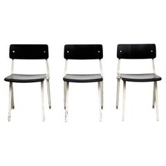 Used Rare Set of 3 Friso Kramer Theater Chairs, 1959