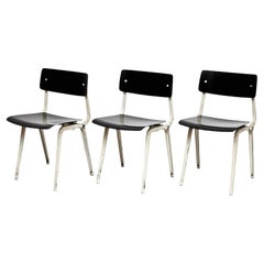 Rare Set of 3 Friso Kramer Theater Chairs, 1959