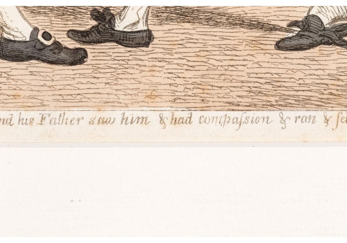 Seltene  Set von 4 antiken englischen Drucken, veröffentlicht von SW Fores 5