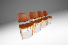 Rare Set of 4 Chairs, Elliots of Newbury After Arne Vodder, England, c. 1960's