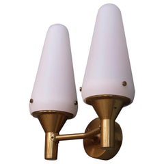 Raro set di 4 lampade da parete Hans-Agne Jakobsson, anni '50