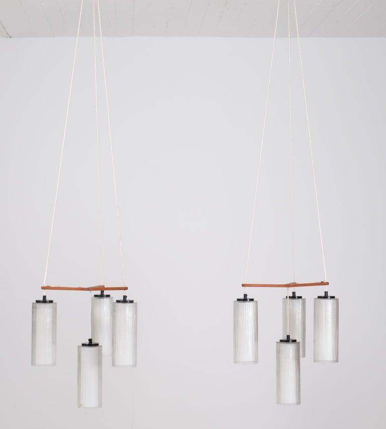 Rare Set Of 6 Ceiling Lights By Iittala Finland 1950S Photo Inspiration