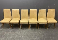 Ensemble rare de 6 chaises par  Melchiorre Bega
