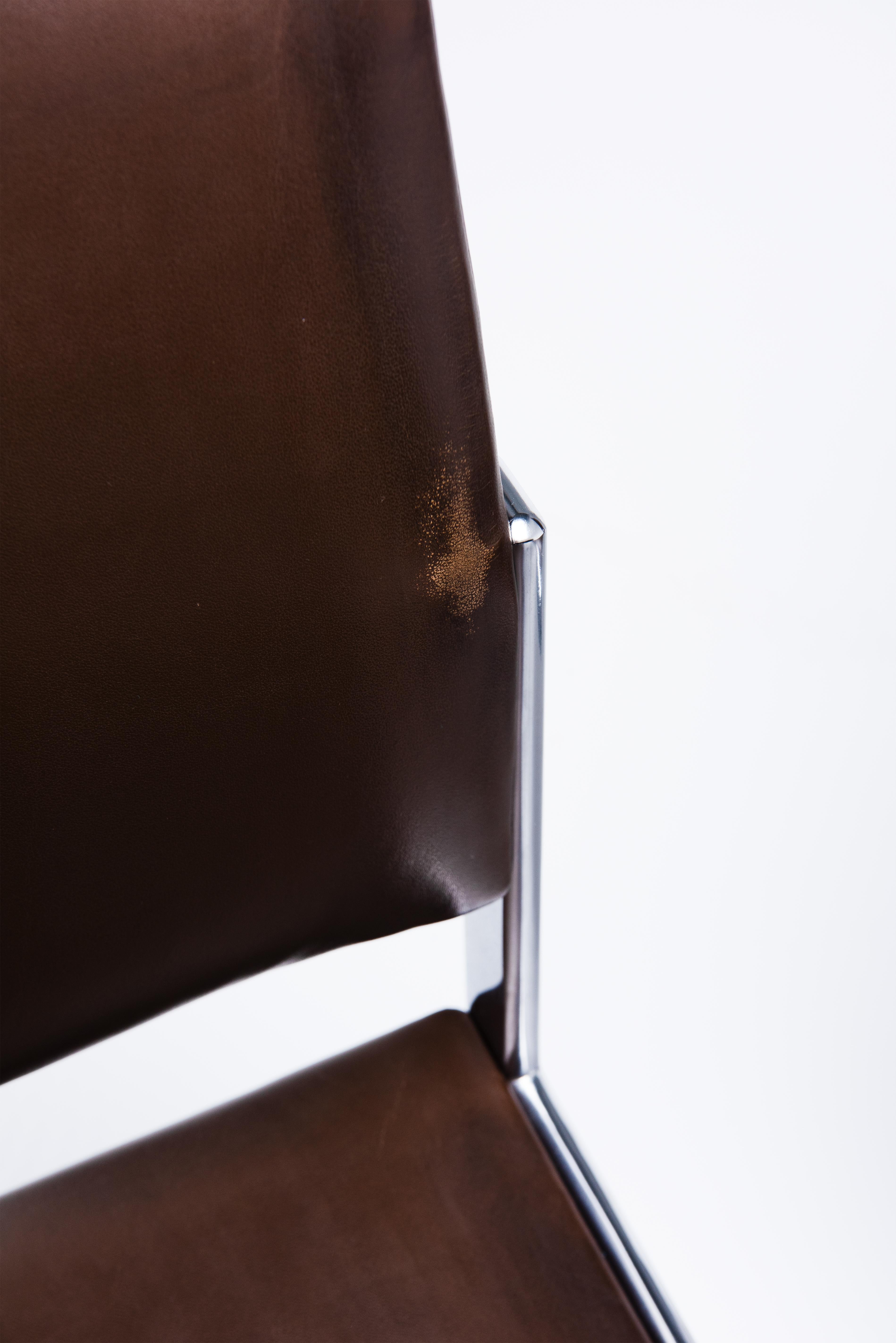 Mid-Century Modern Rare set of 6 chairs - MODEL JK 770 - Jørgen Kastholm
