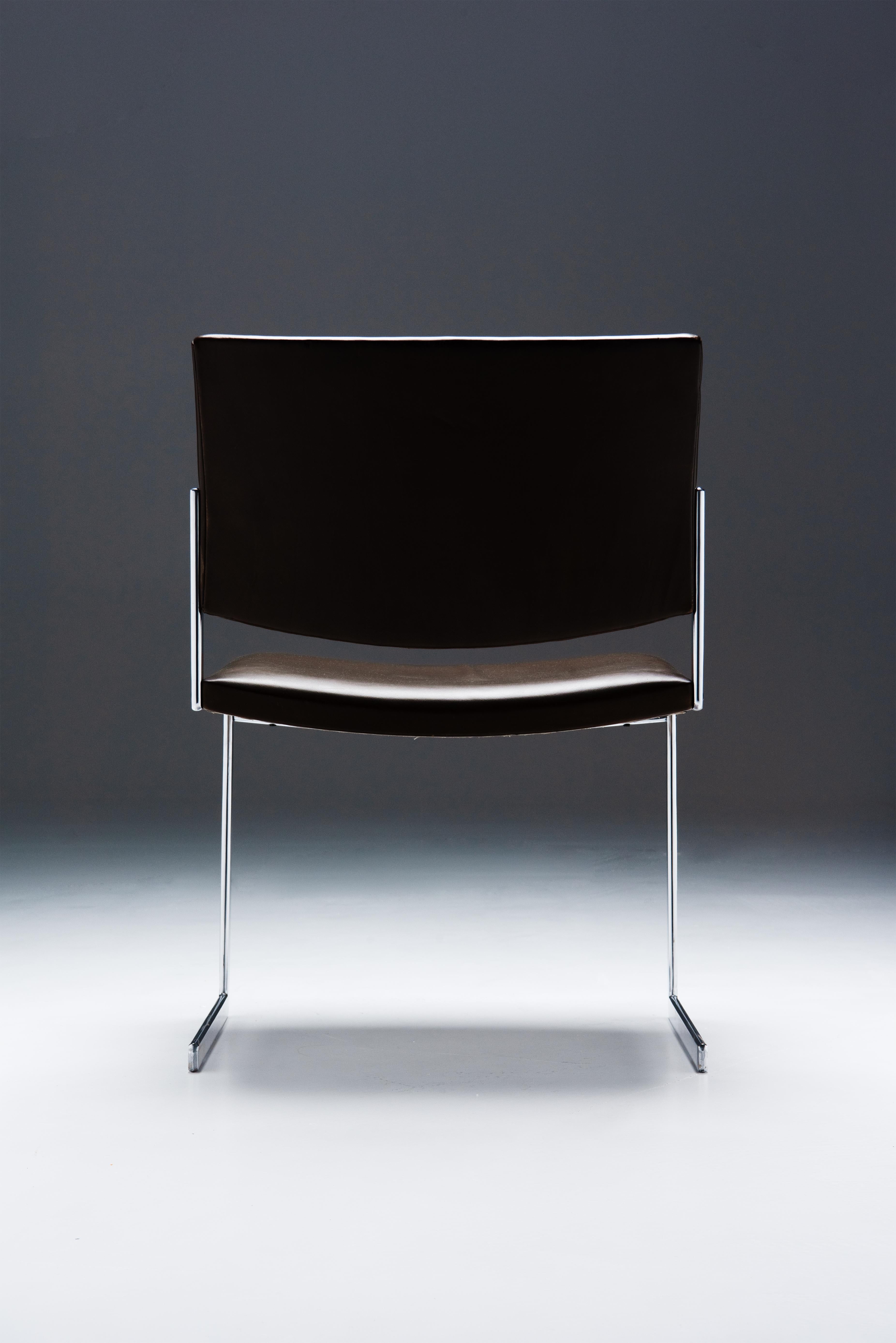 20th Century Rare set of 6 chairs - MODEL JK 770 - Jørgen Kastholm