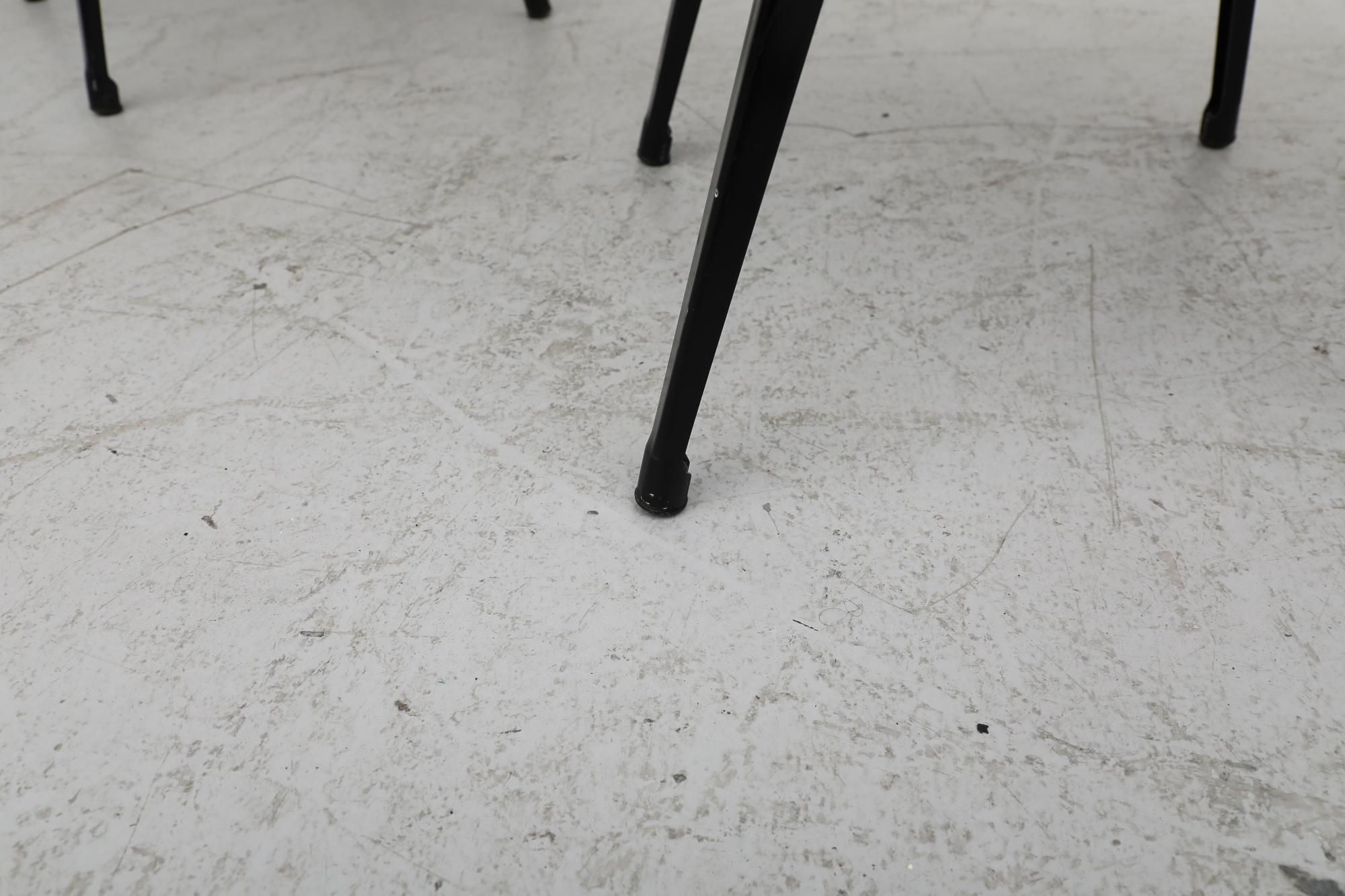 Rare Set of 8 Friso Kramer 'Revolt' Chairs 9
