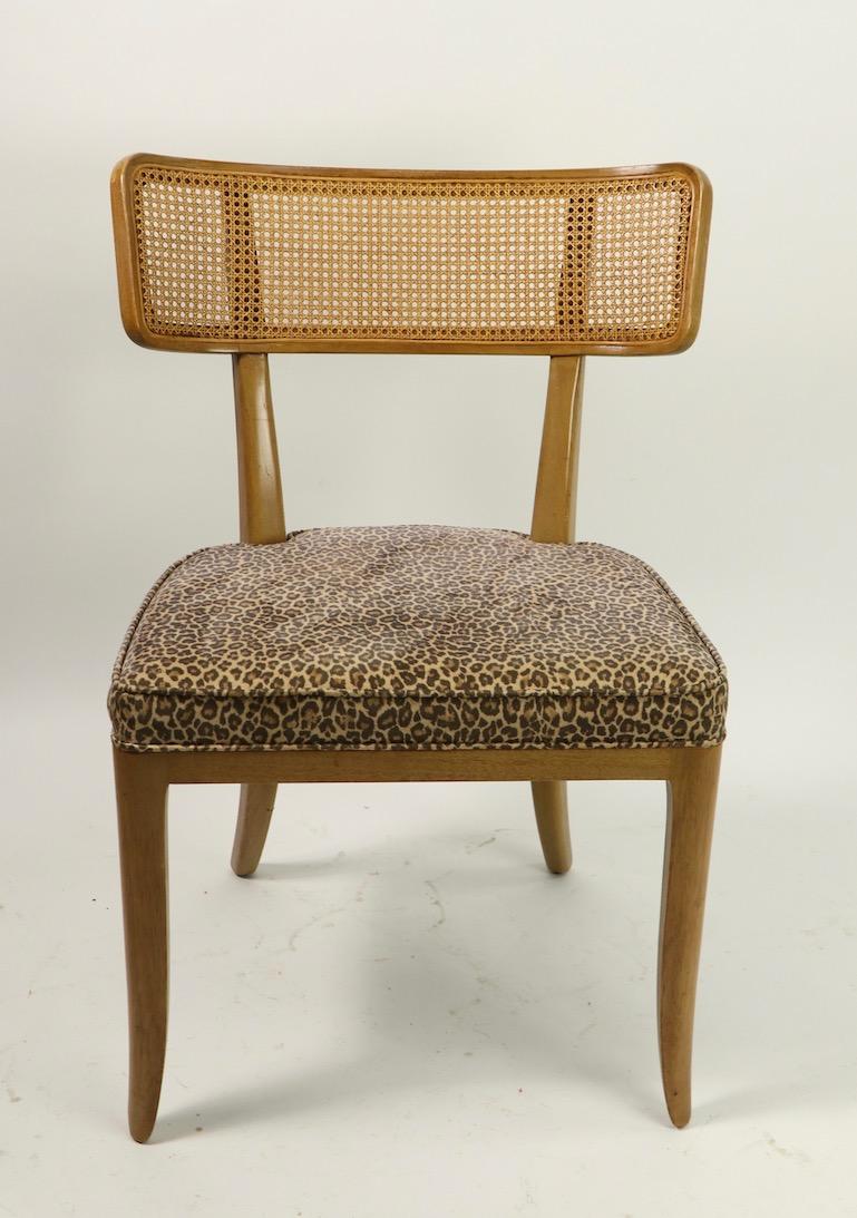 Mid-Century Modern Rare Set of 8 Wormley for Dunbar Dining Chairs