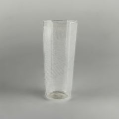Seltenes 9-teiliges Set „Reticello“-Gläser von Carlo Scarpa für Venini Murano, 1938