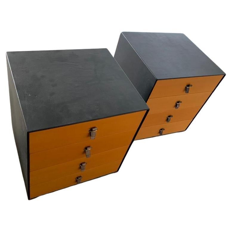 Rare set of drawers by Tobia Scarpa