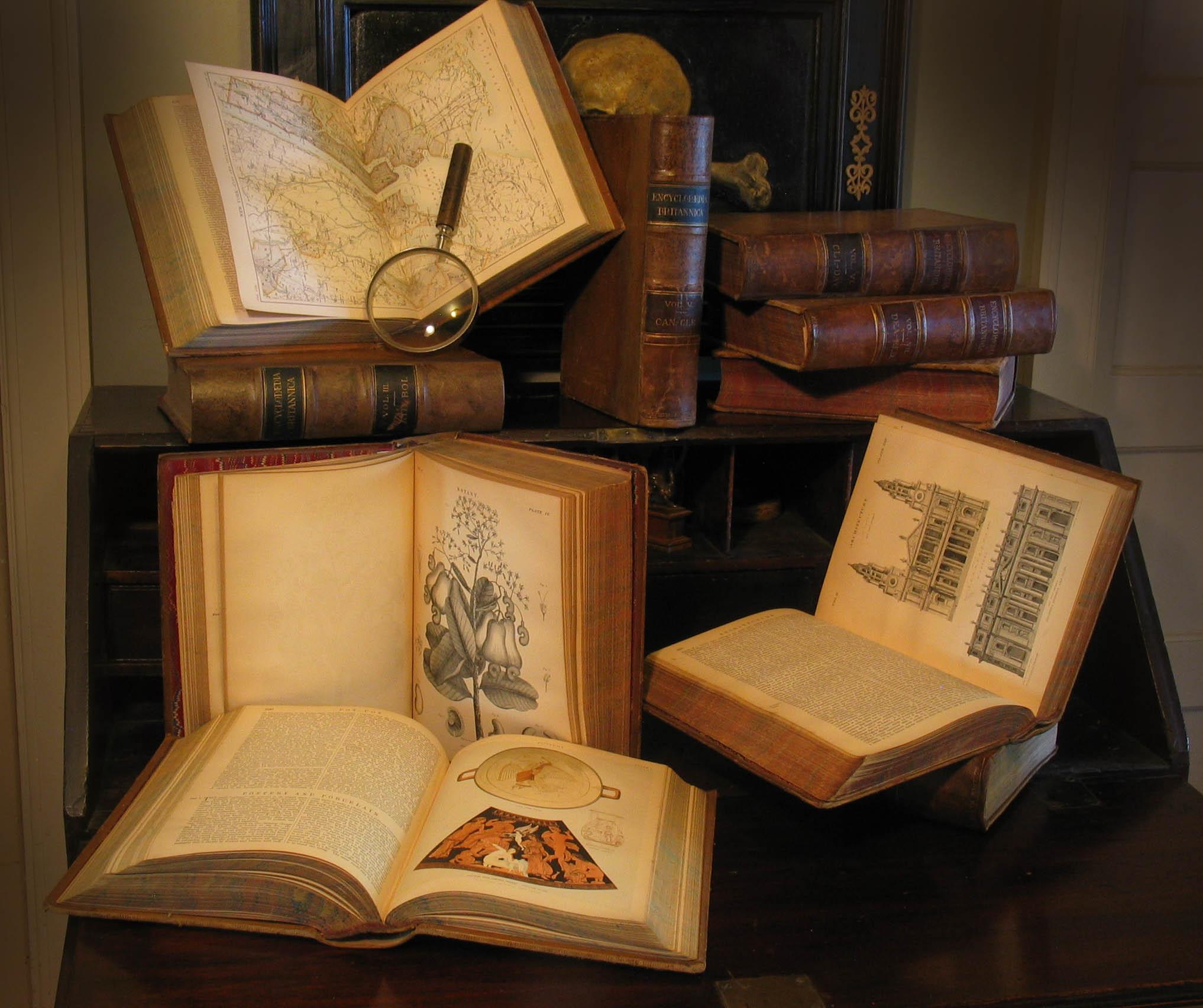 Ensemble rare de l'Encyclopedia Britannica 9ème édition '1878-1889' Vol. 1-24 plus index Bon état à Ottawa, Ontario