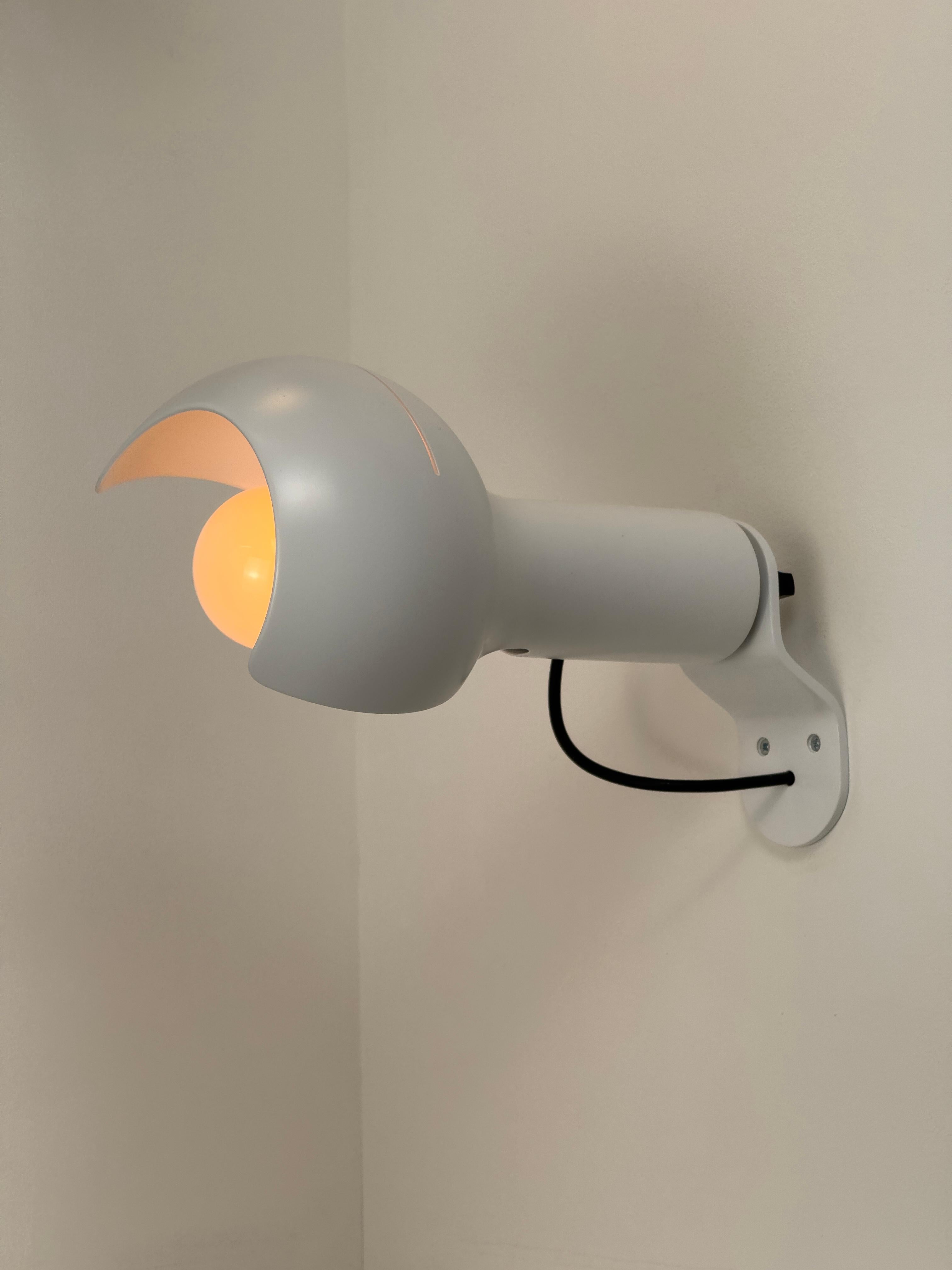 Raro set di lampade da parete o soffitto Flash di Joe Colombo per Oluce, Italia 1960 in vendita 1