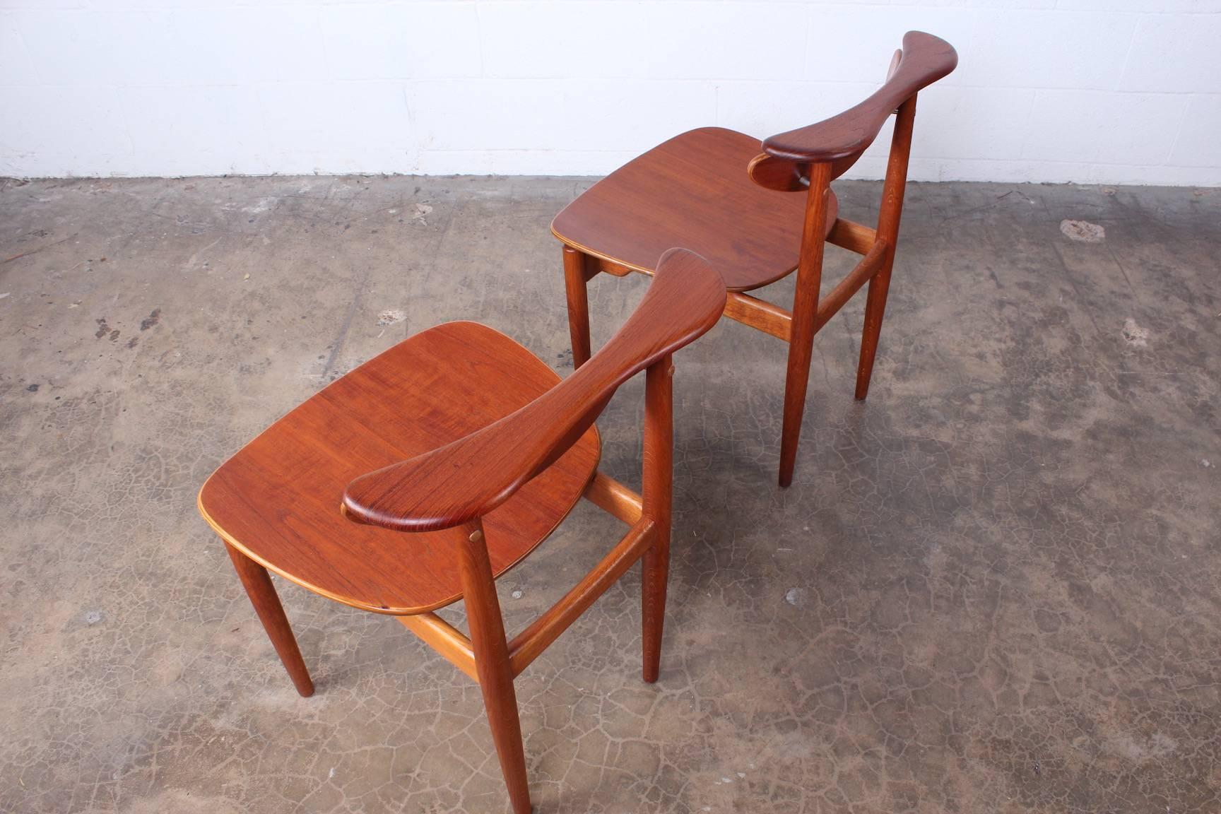 Rare Set of Four Chairs by Finn Juhl 8