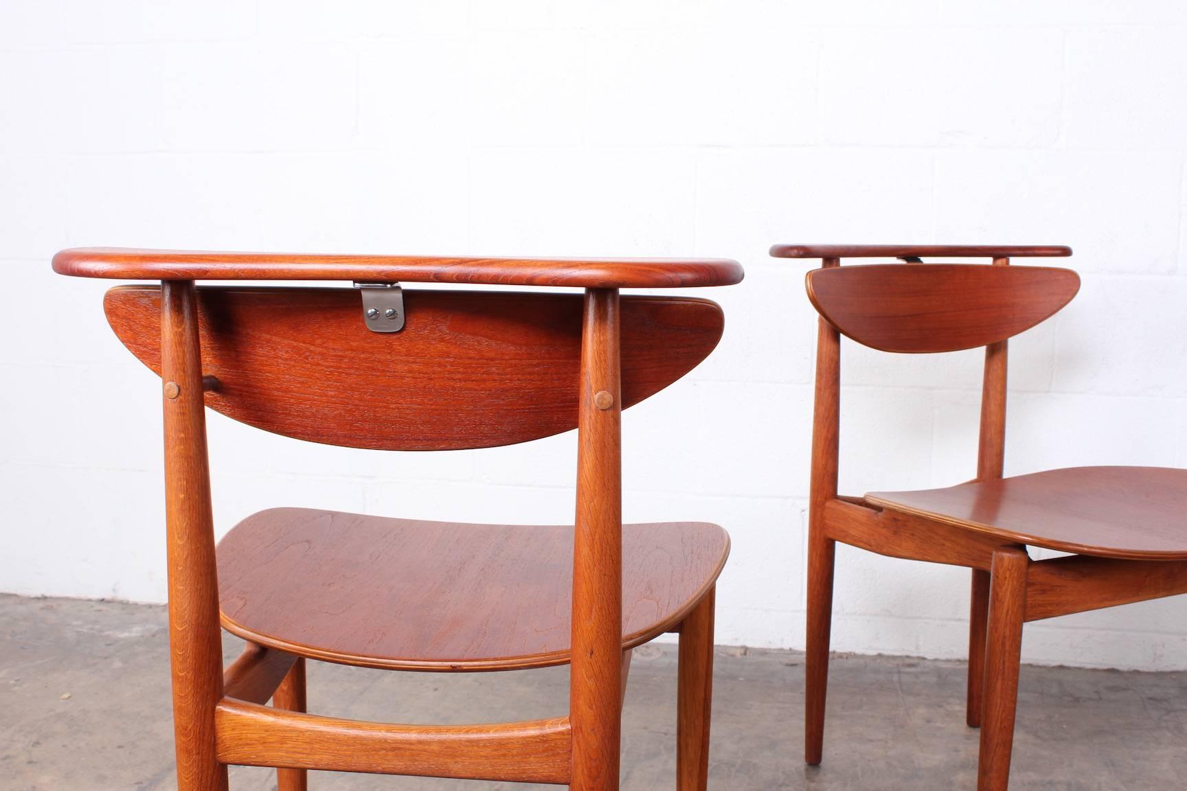 Rare Set of Four Chairs by Finn Juhl 5