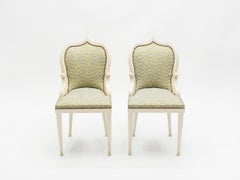 Rare Set of Four Garouste & Bonetti ‘Palace’ Dining Chairs, 1980