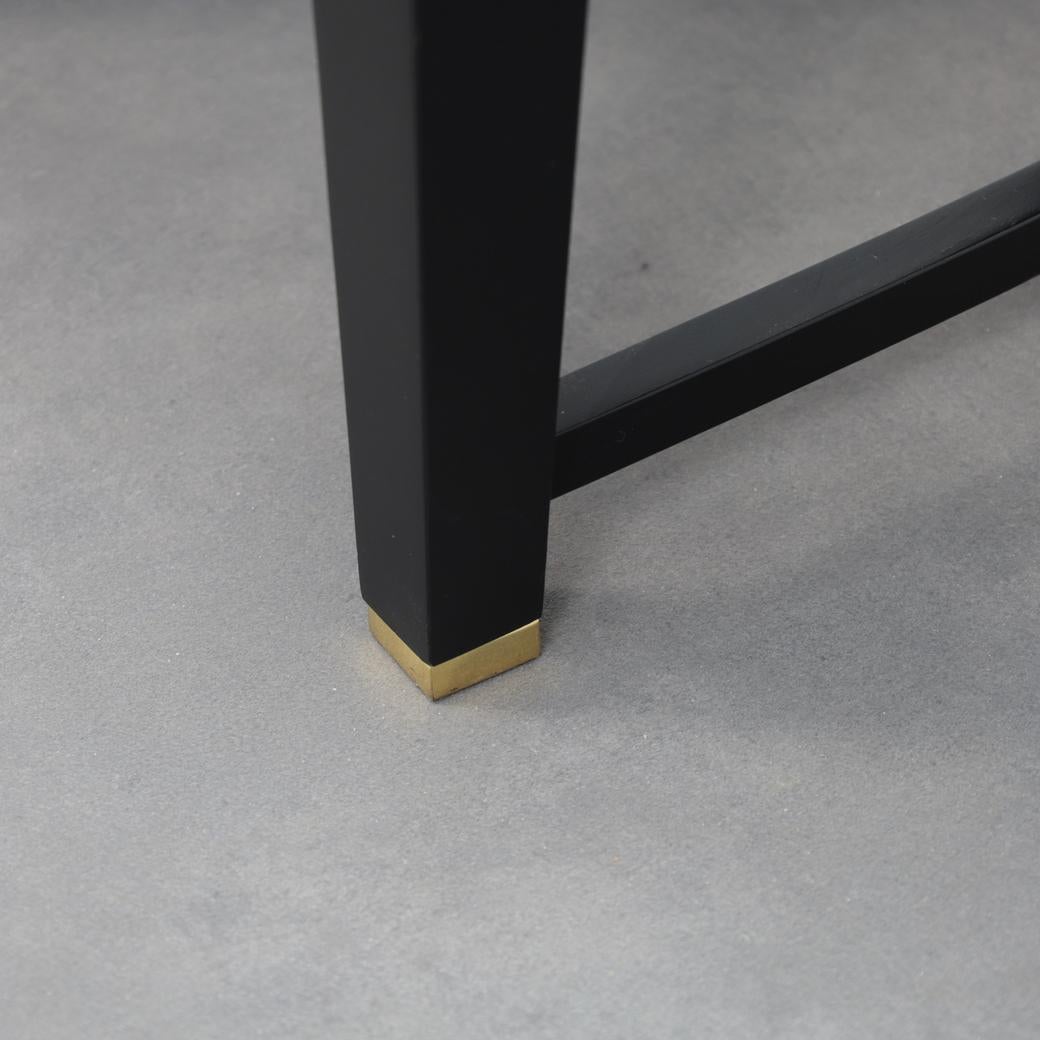 Seltener Satz von vier Hochlehner-Esszimmerstühlen, Italien, 1990er Jahre im Angebot 3