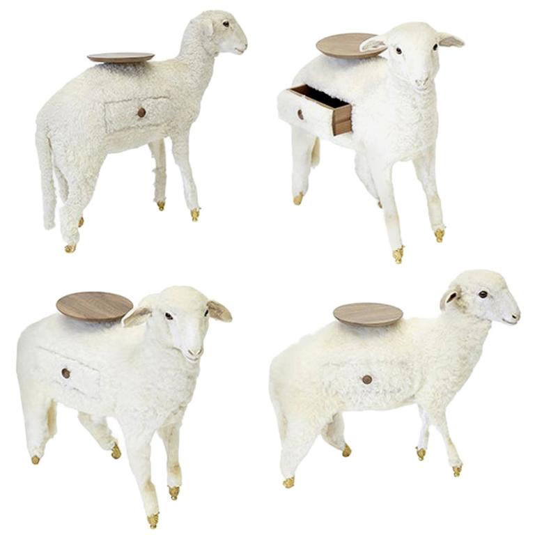 Salvador Dalí for BD Barcelona Design and Deyrolle set of four limited-edition Xai lambs, 2015