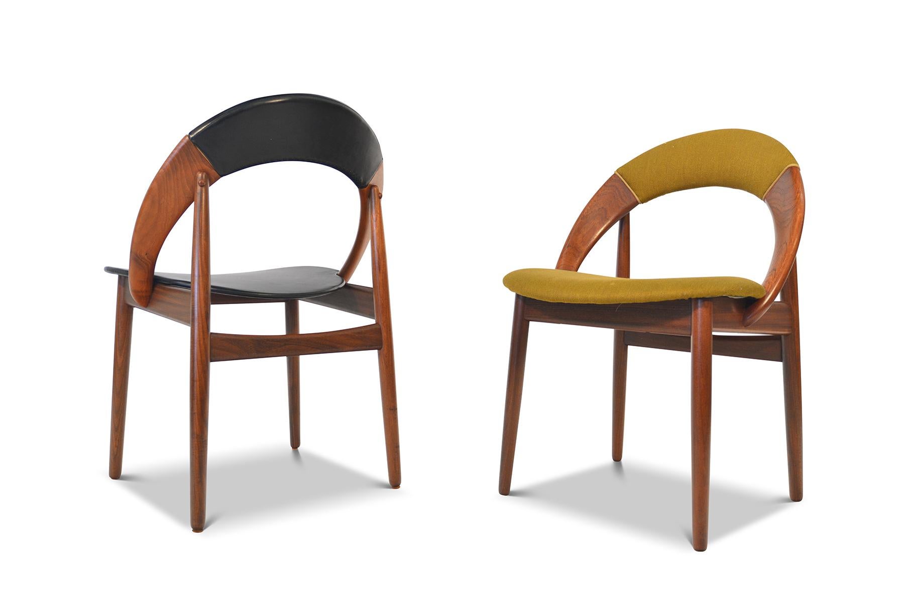 20th Century Rare Set of Fourteen Arne Hovmand Olsen Hoop Dining Chairs in Teak