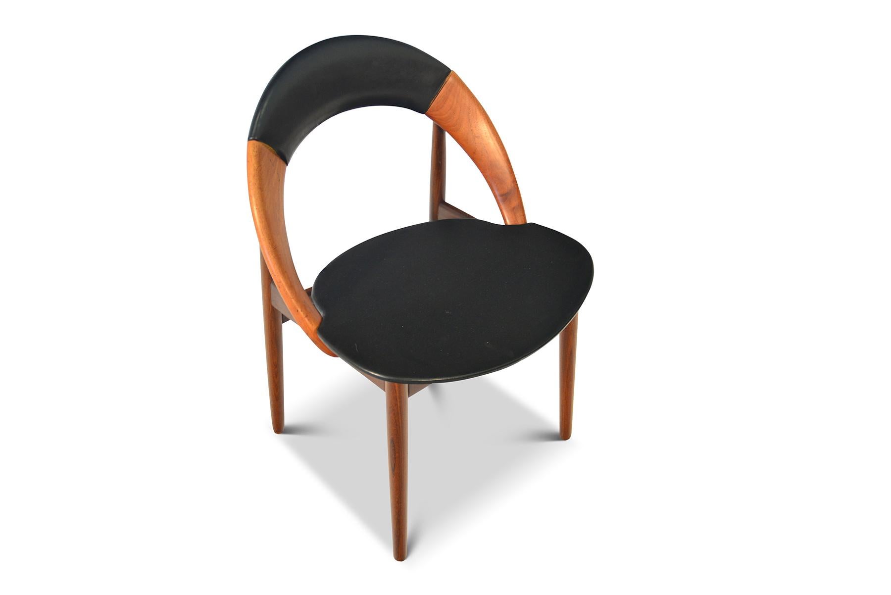 Rare Set of Fourteen Arne Hovmand Olsen Hoop Dining Chairs in Teak 1