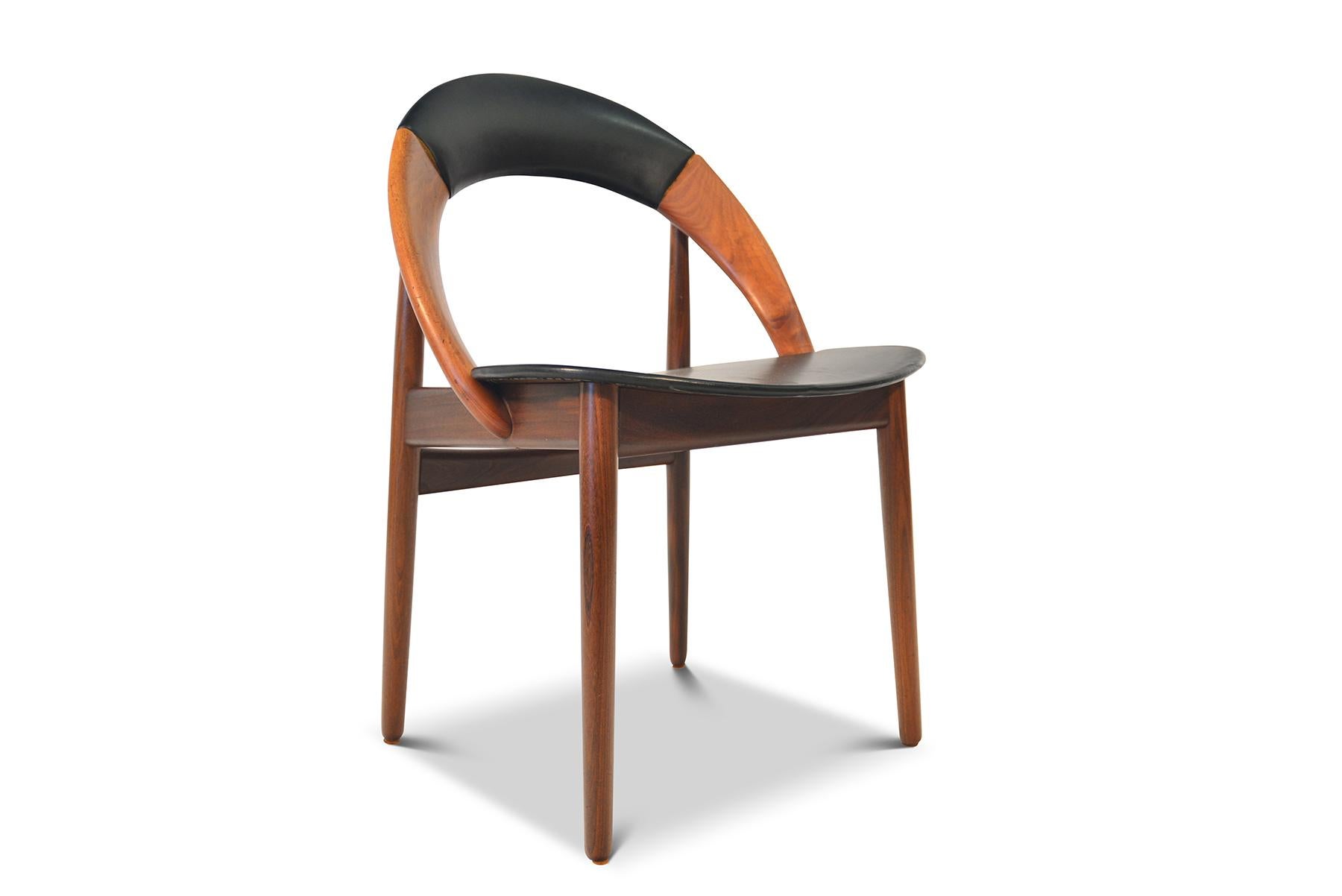 Rare Set of Fourteen Arne Hovmand Olsen Hoop Dining Chairs in Teak 2
