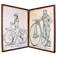 Rare Set of French Museum Bicycle Posters