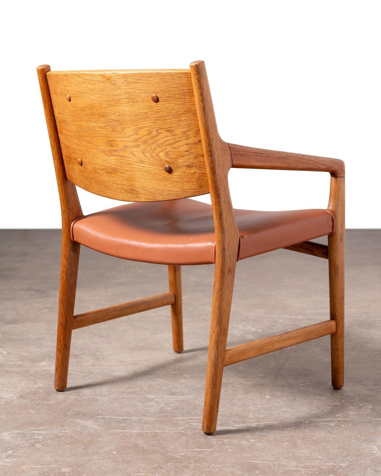 Raro set di poltrone Hans J. Wegner da Magasin du Nord. in vendita 6