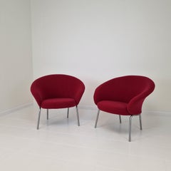 Rare Set of Model F570 Lounge Chairs by Pierre Paulin for Artifort, 1963's