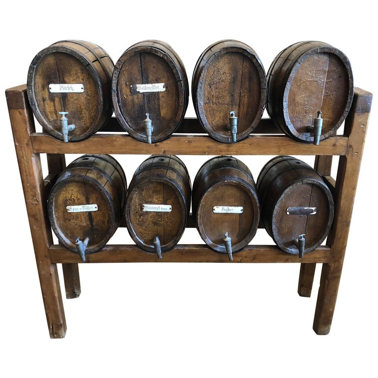 Rare Set of Old, Oak, Whiskey Casks, circa 1820 For Sale at 1stdibs