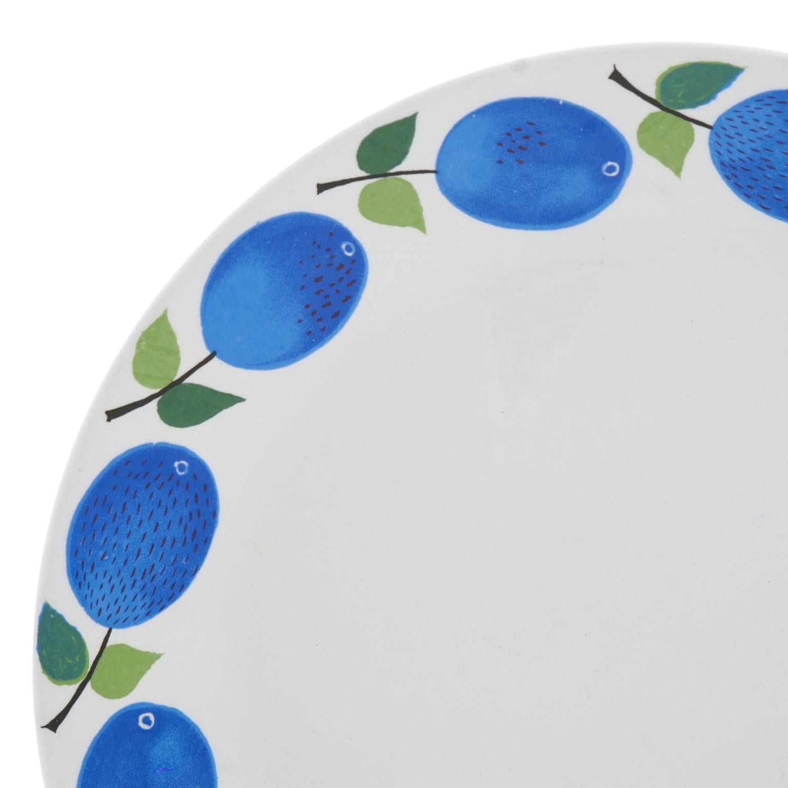 Rare Set of Prunus Pattern Dinnerware by Gustavsberg, C1960s 1